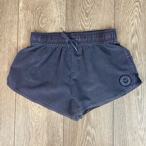 ROXY S Shorts Boardies Board Blue‎ S Drawstring  Women's